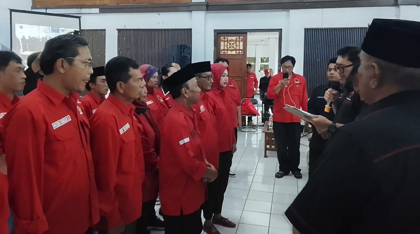 DPC PDI-P Kabupaten Sumedang Gelar Halalbihalal, Dikpol dan Rapat Konsolidasi Internal 