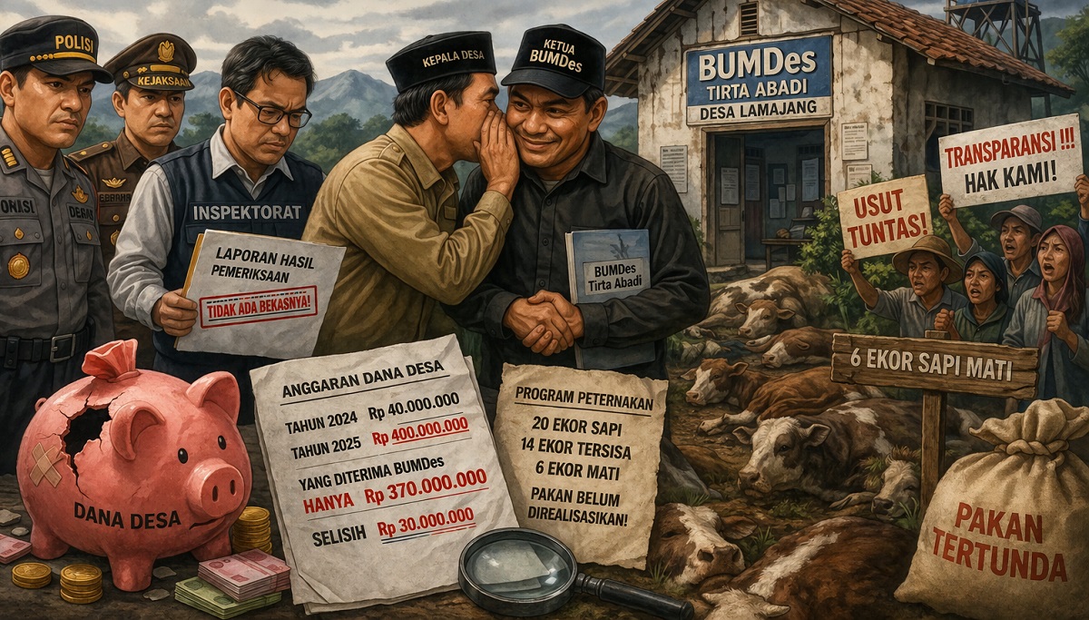 Langkah Inspektorat Kab. Bandung Tak Ada Bekasnya,  Indikasi Penyelewengan Dana Desa Tetap Terjadi