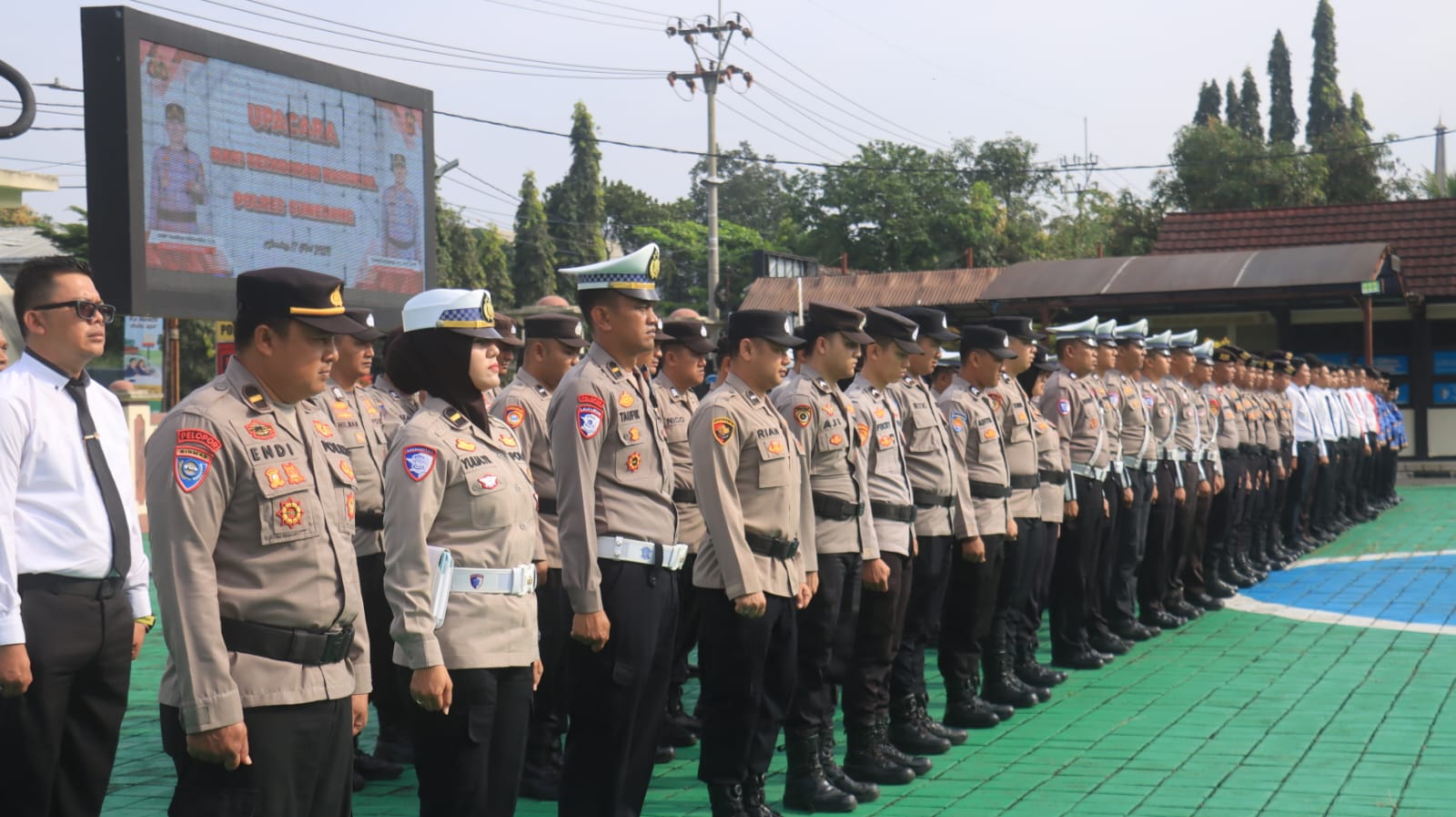 Momentum Refleksi Polri, Polres Sumedang Gelar Upacara Hari Kesadaran Nasional