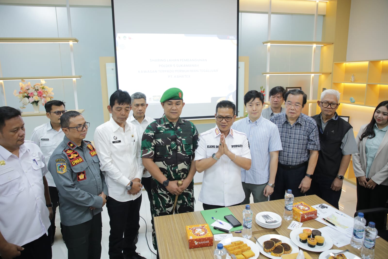 KDS Apresiasi Kahatek Siapkan Lahan 1,4 Hektare untuk Pembangunan Polder Banjir Sukamanah