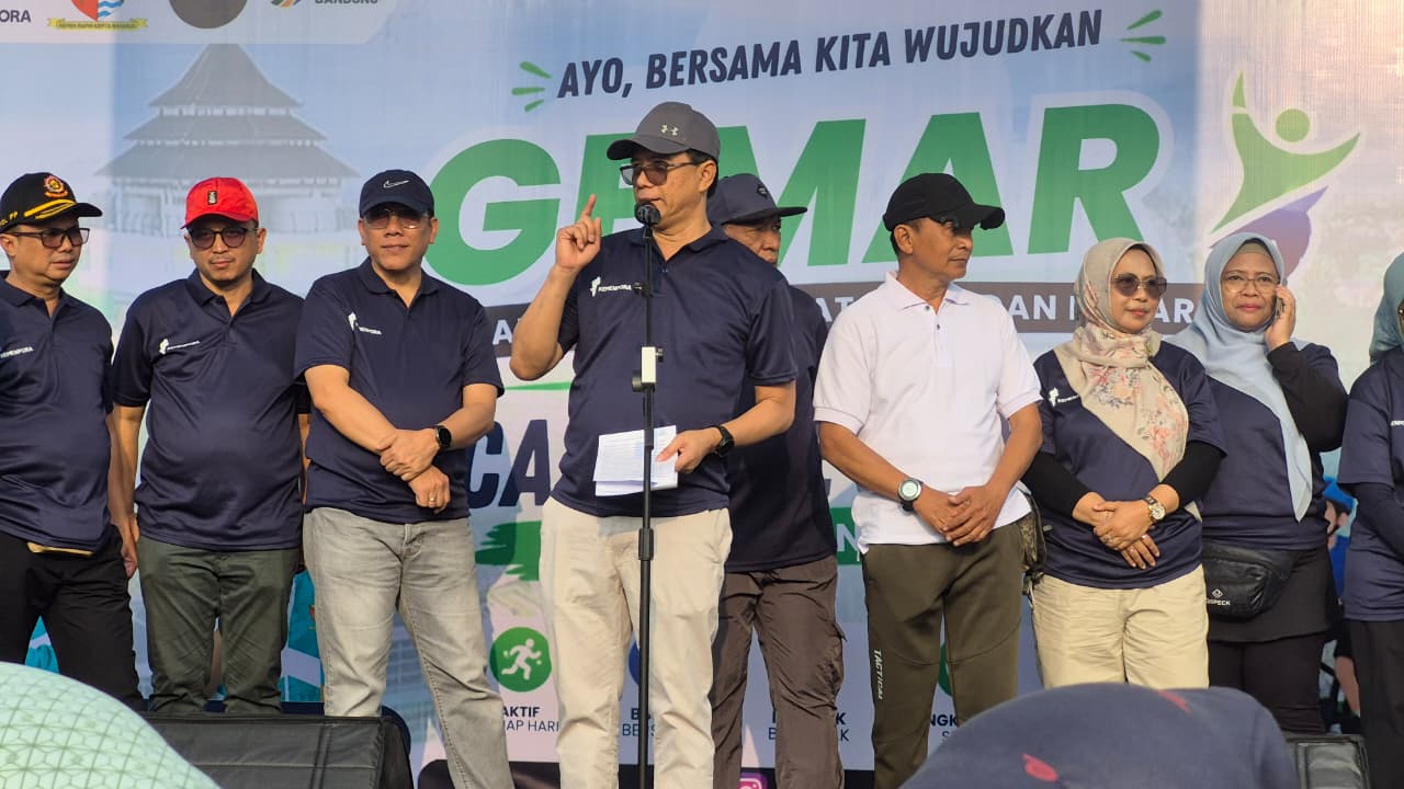 Antusiasme, 4000 Warga Ikuti GEMAR di Car Free Day Al Fathu Soreang Kabupaten Bandung 