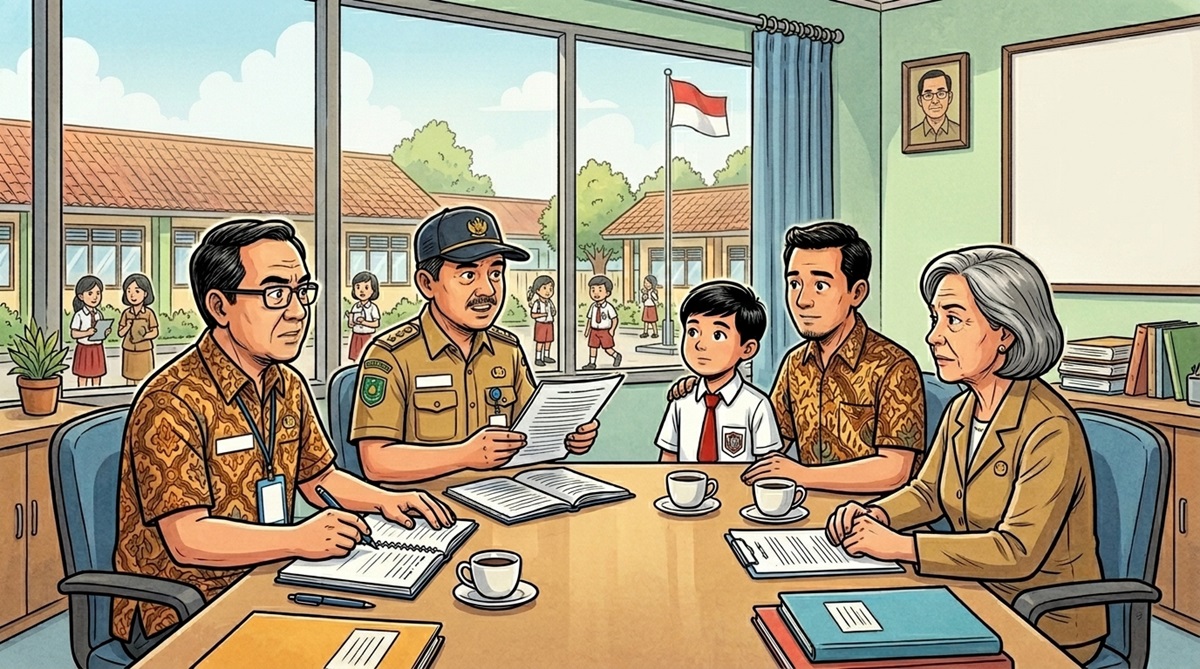 Kabid SD Disdik Kab. Bandung:  Sekolah Harus Bijak Dalam Mengambil Keputusan, Dilengkapi Bukti Otentik