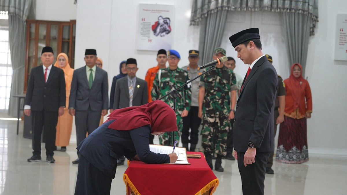 Wabup Fajar Lantik 37 ASN Pejabat Fungsional di Lingkungan Pemkab Sumedang 