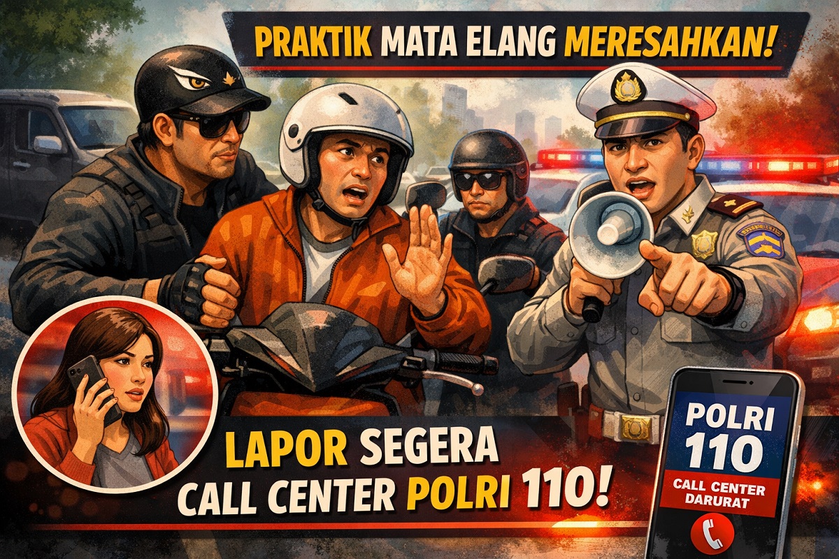 Praktik Mata Elang Meresahkan, Segera Lapor Call Center Polri 110