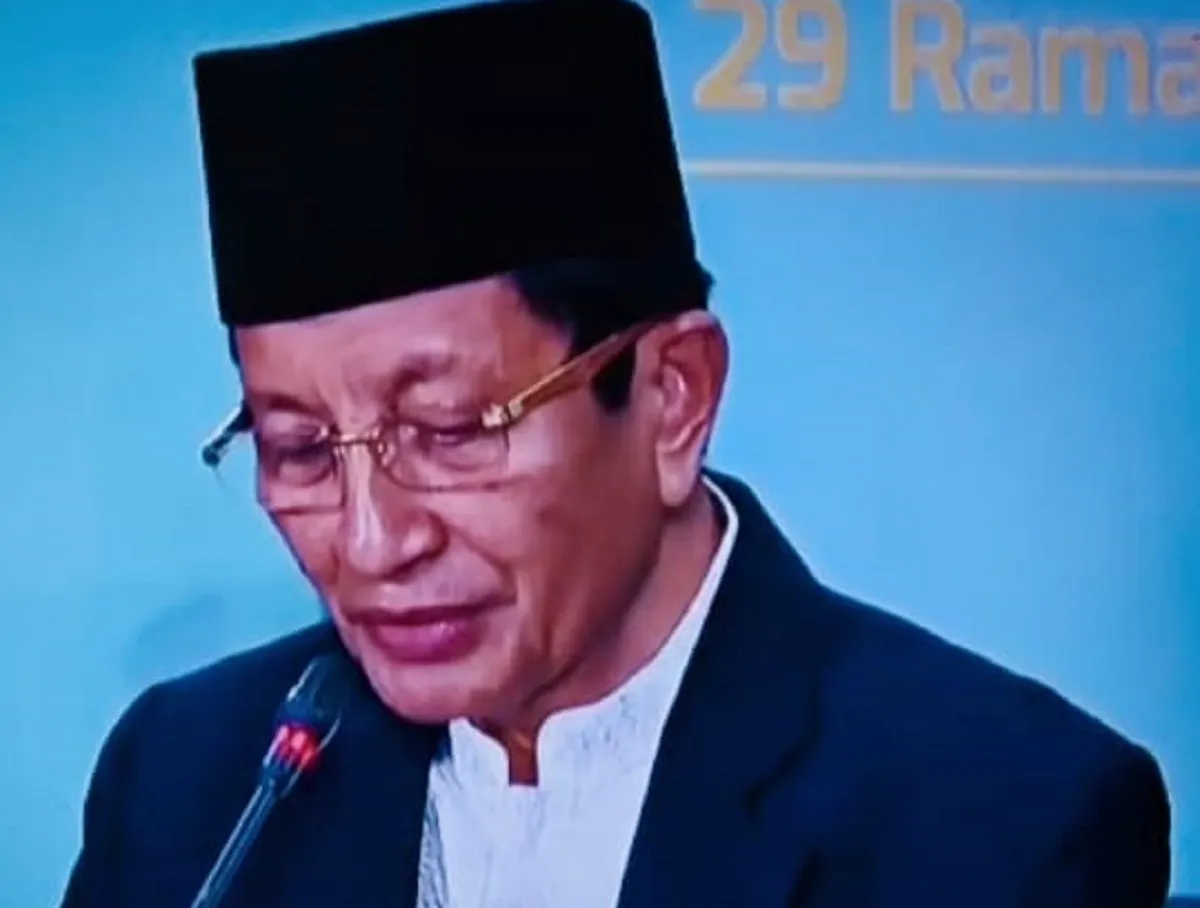 Mentri Agama Menetapkan 1 Syawal 1447 H, Berdasarkan Sidang Isbat Jatuh pada Hari Sabtu 21 Maret  2026